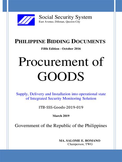 BIDDING DOCUMENTS FOR SUPPLY AND DELIVERY OF .